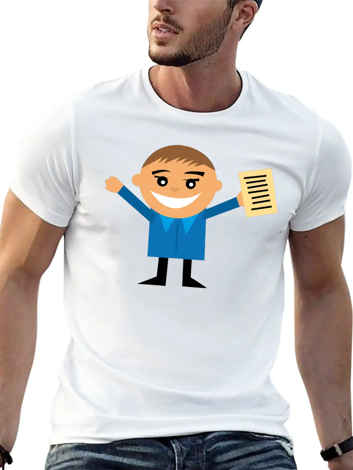 School Schule Lernen Teacher Lehrer Pencil Stift P Essential Cotton Tee For Daily Outfits – Unisex Style