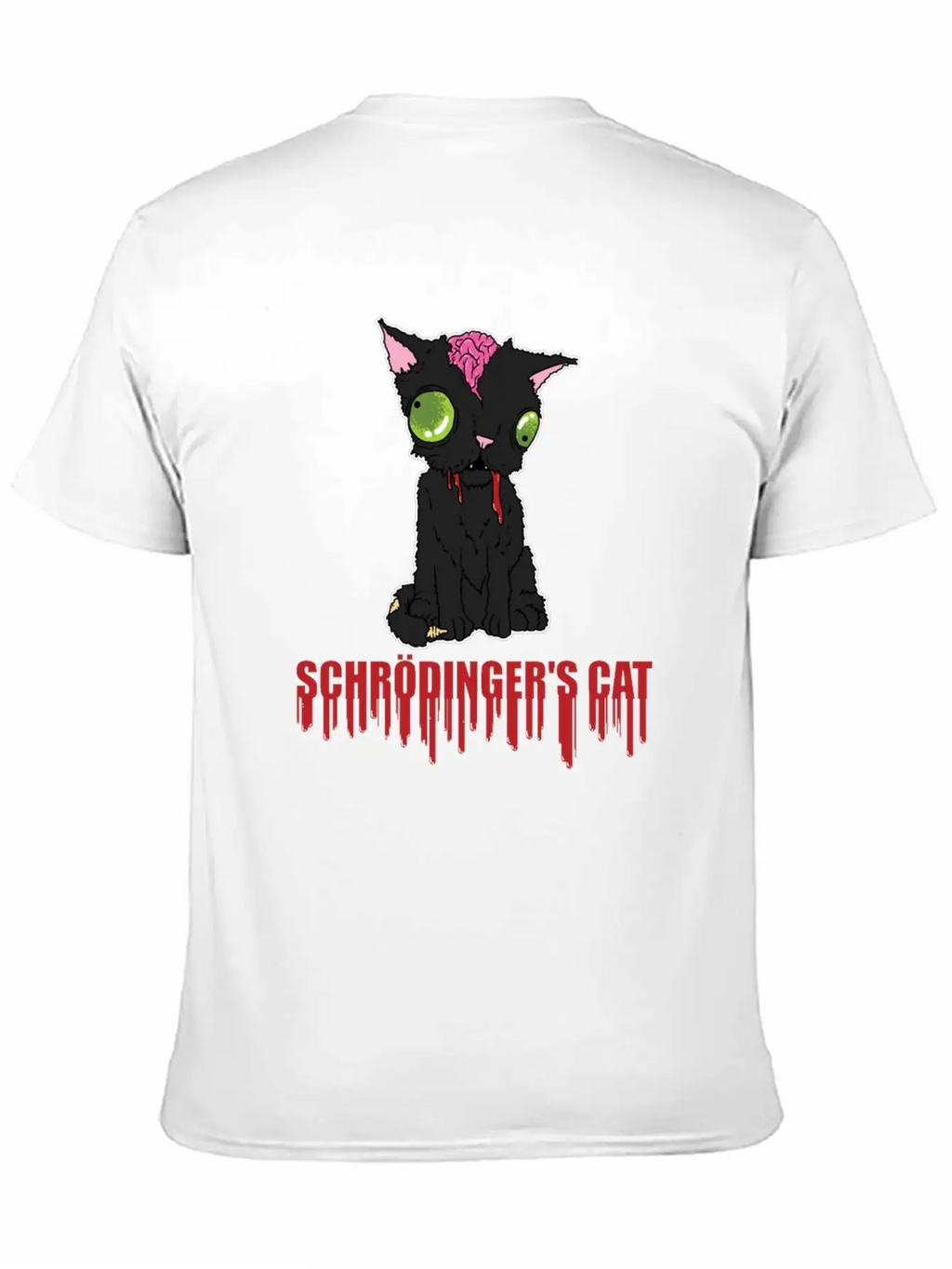 Schrodinger's Cat Radioactive Reaction Quantum Unisex Casual T-Shirt – Clean Design For Daily Comfort