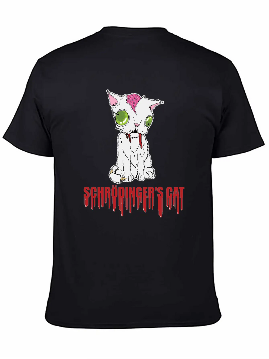 Schrodinger's Cat Radioactive Reaction Quantum Unisex Casual T-Shirt – Clean Design For Daily Comfort