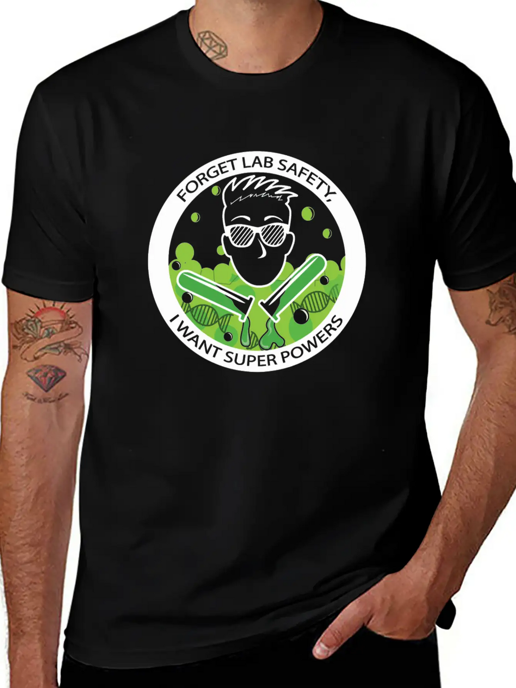 Science Forget Lab Safety Essential Cotton Tee For Daily Outfits – Unisex Style