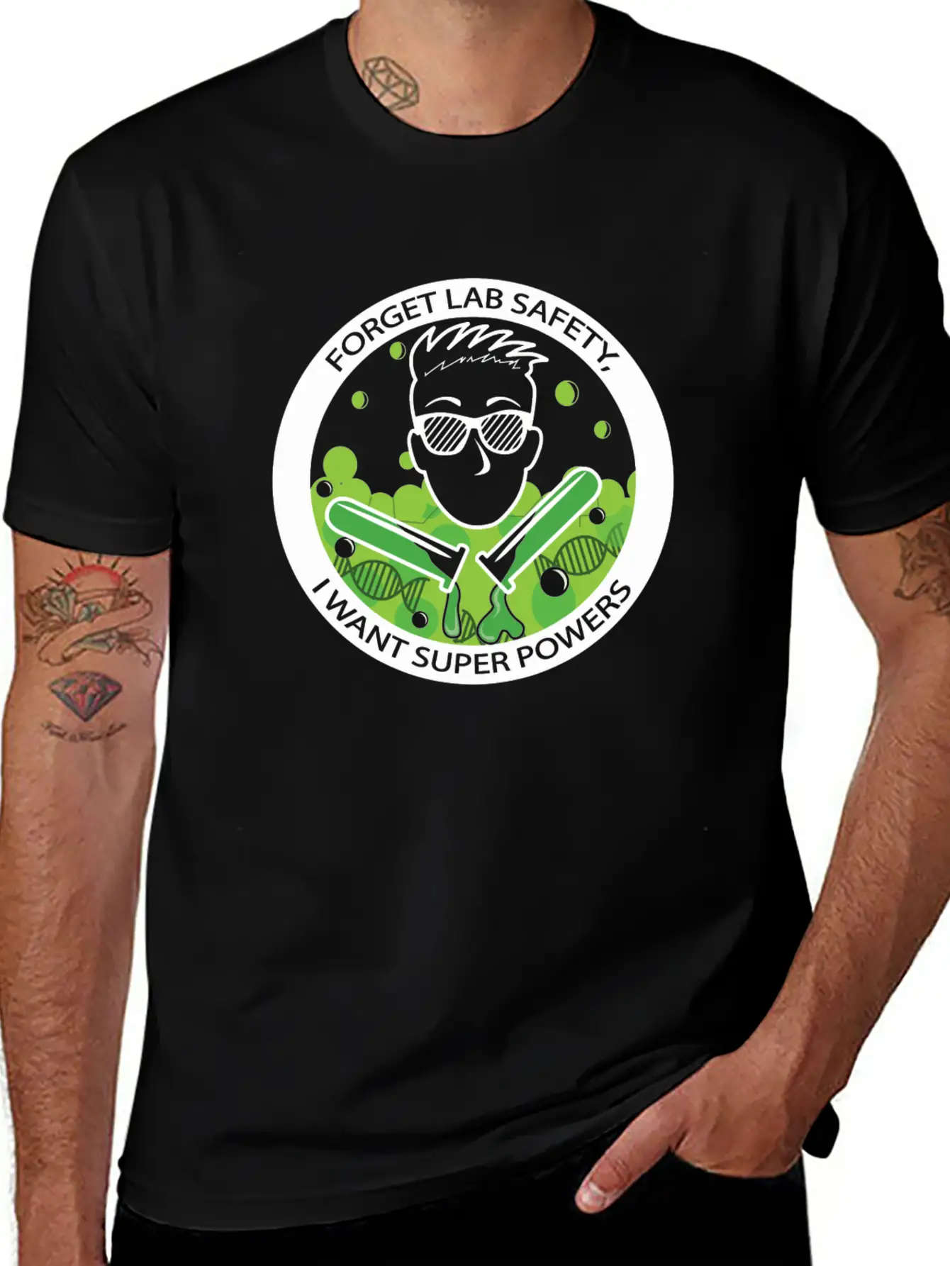 Science Forget Lab Safety Essential Cotton Tee For Daily Outfits – Unisex Style
