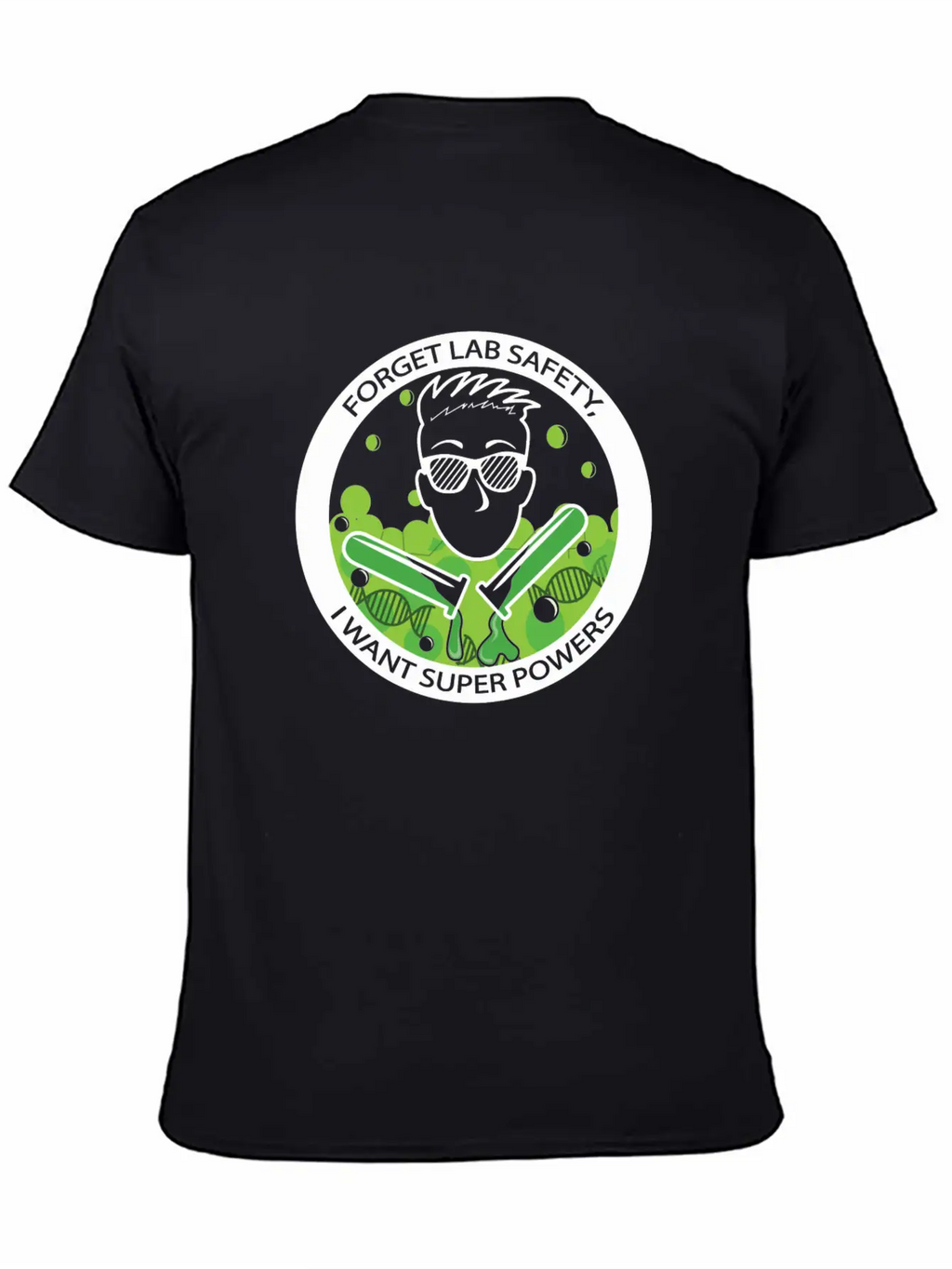 Science Forget Lab Safety Essential Cotton Tee For Daily Outfits – Unisex Style