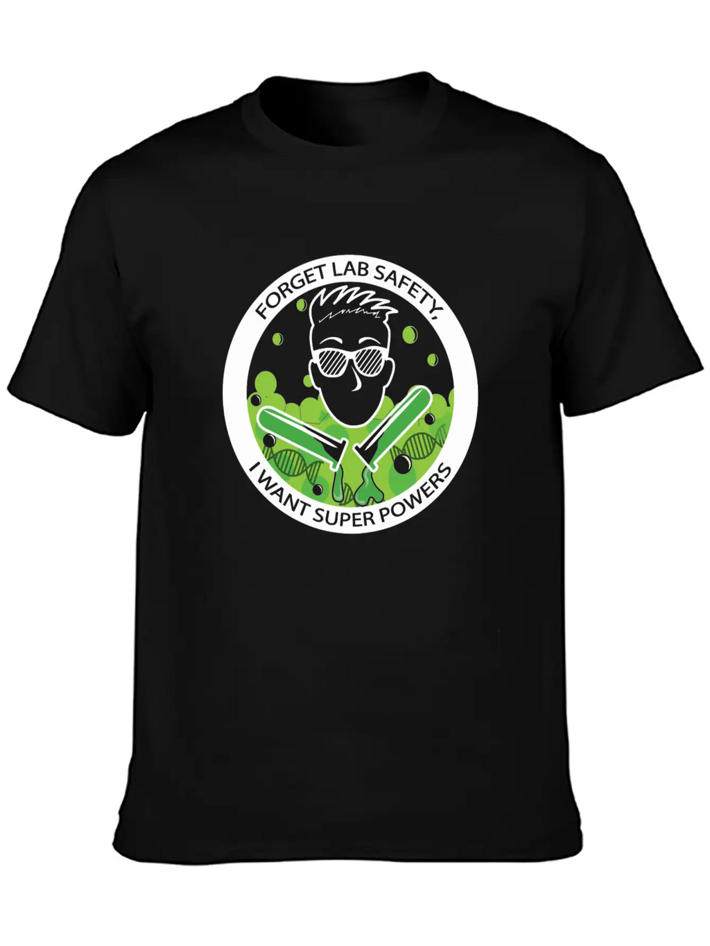 Science Forget Lab Safety Essential Cotton Tee For Daily Outfits – Unisex Style