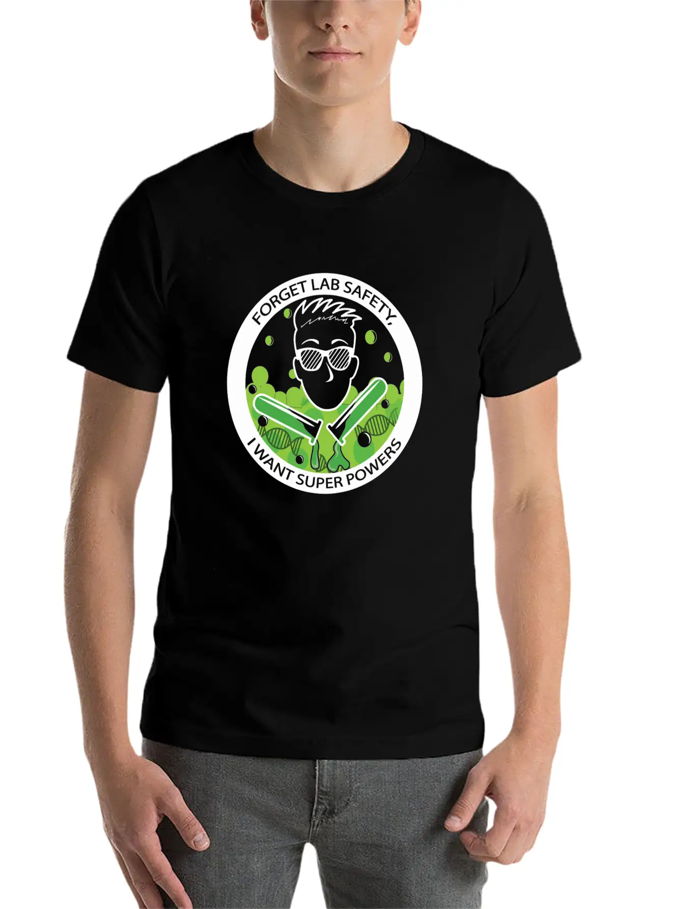 Science Forget Lab Safety Essential Cotton Tee For Daily Outfits – Unisex Style