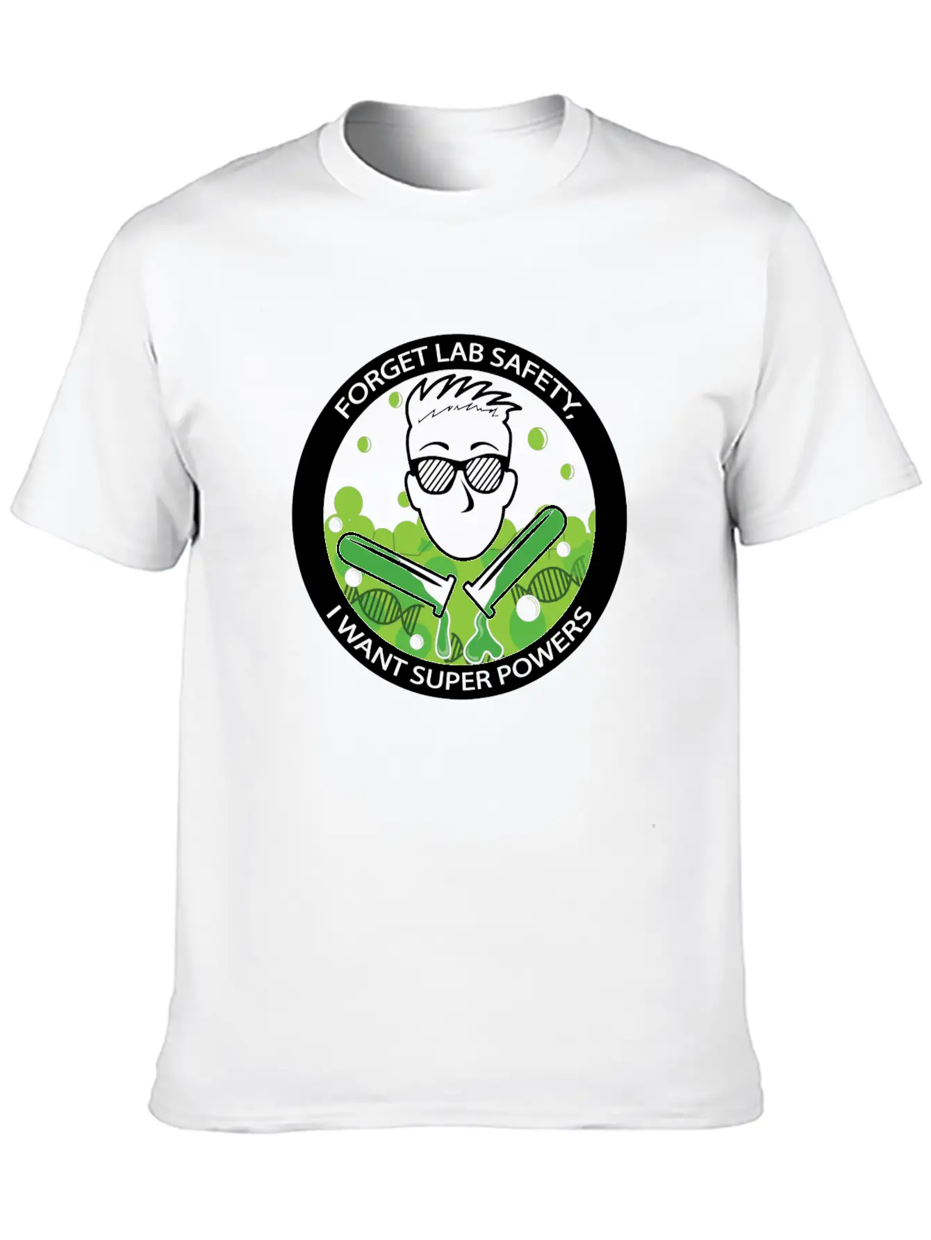 Science Forget Lab Safety Essential Cotton Tee For Daily Outfits – Unisex Style