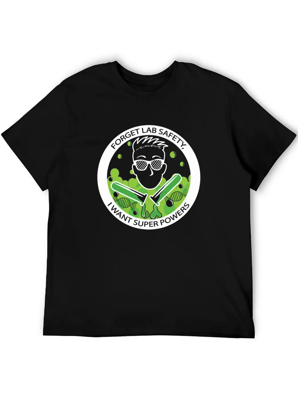 Science Forget Lab Safety Essential Cotton Tee For Daily Outfits – Unisex Style