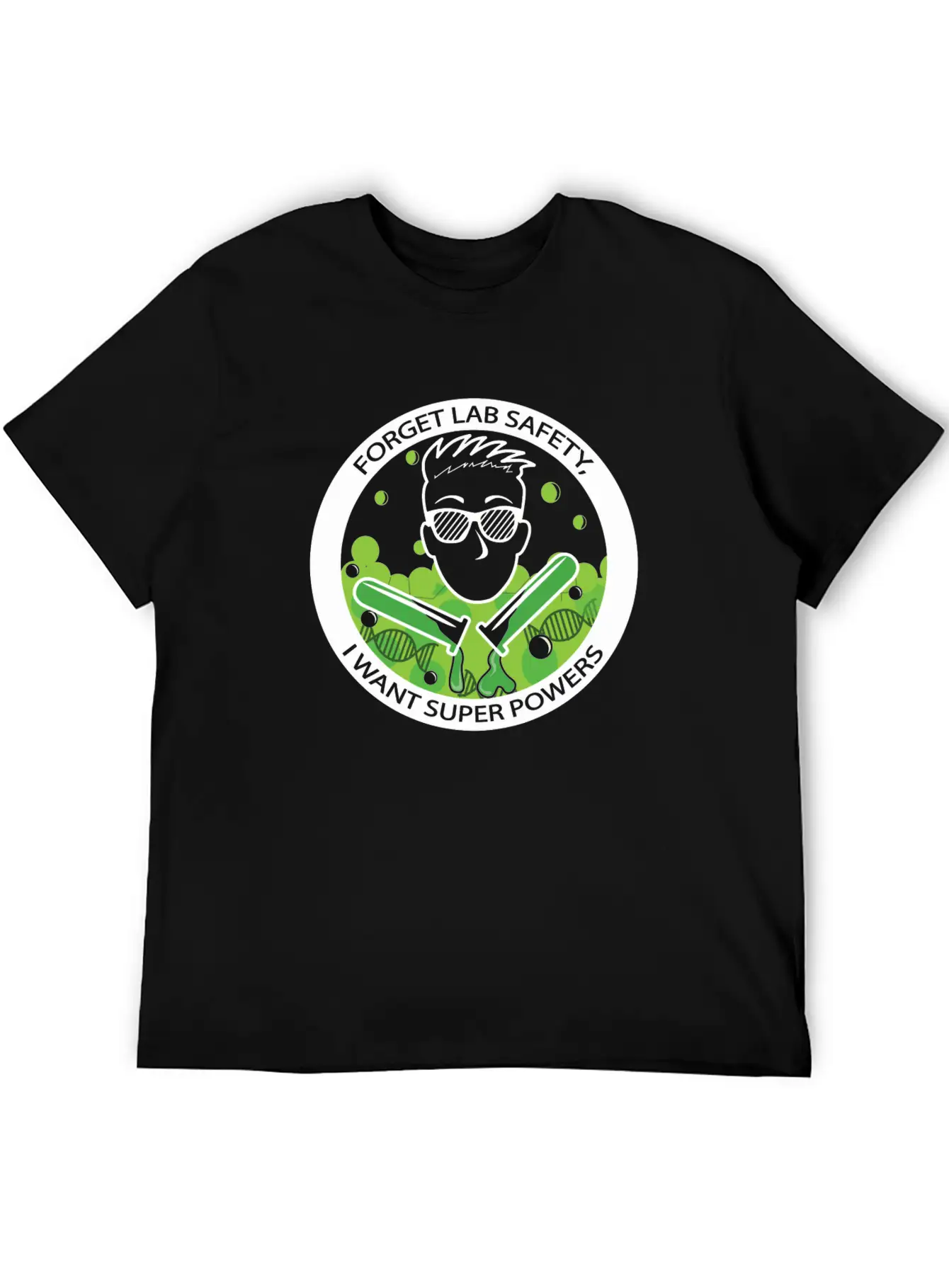 Science Forget Lab Safety Essential Cotton Tee For Daily Outfits – Unisex Style