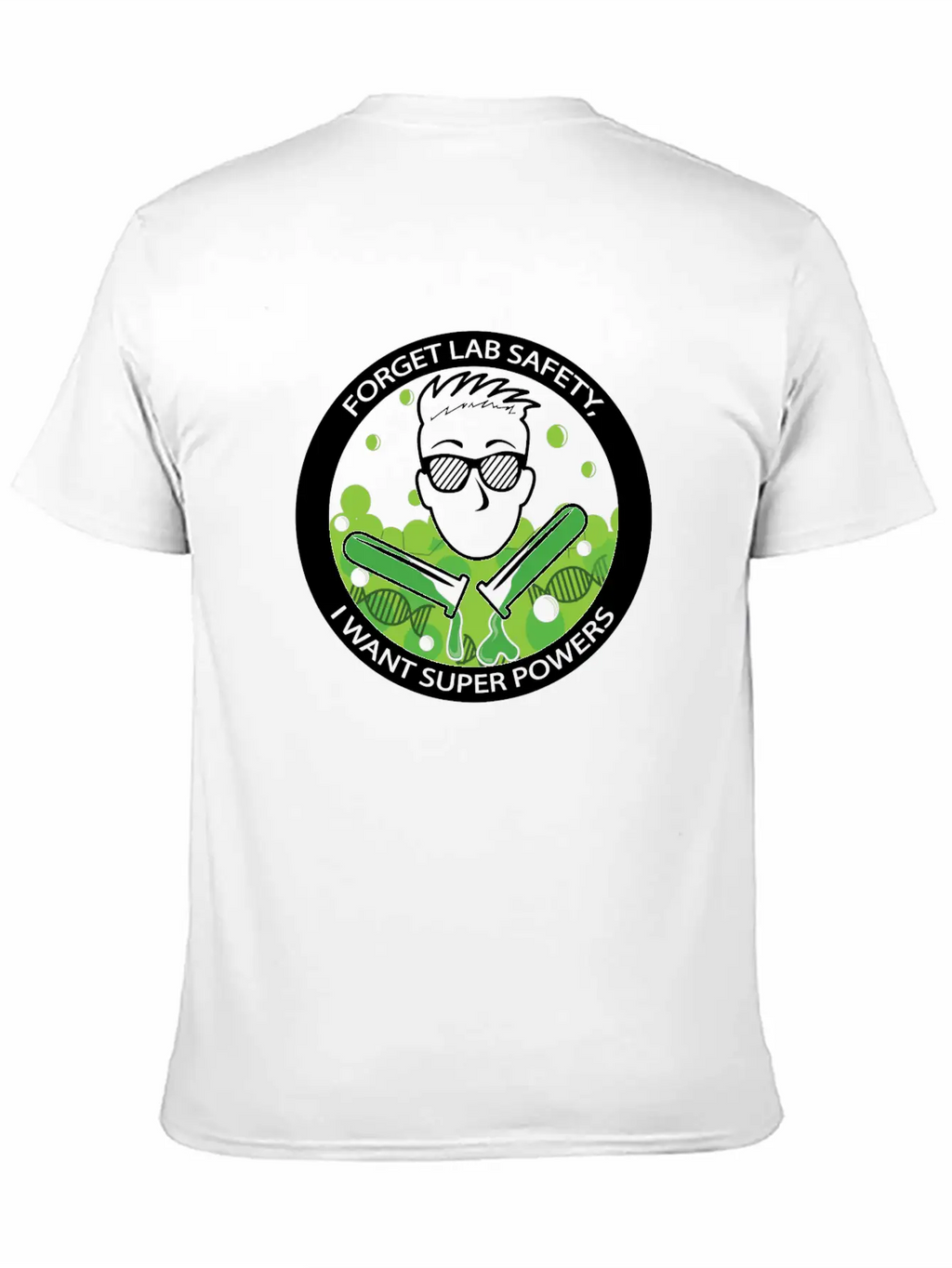 Science Forget Lab Safety Essential Cotton Tee For Daily Outfits – Unisex Style