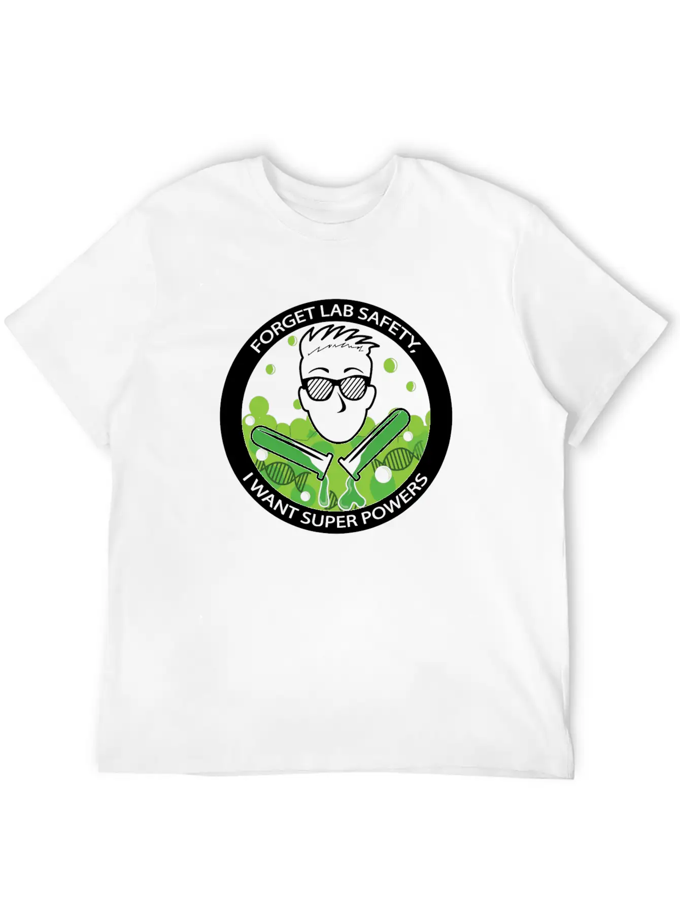 Science Forget Lab Safety Essential Cotton Tee For Daily Outfits – Unisex Style