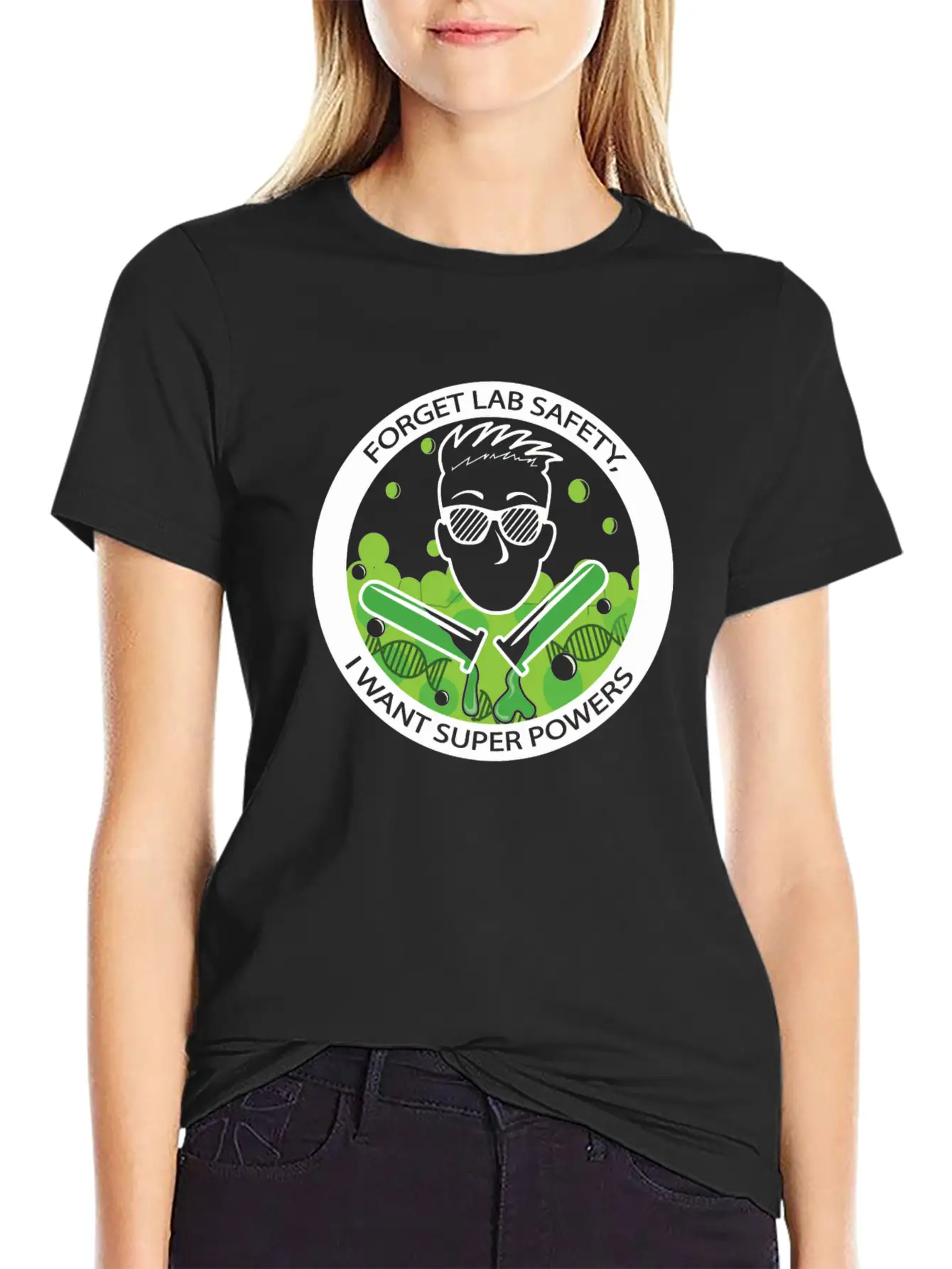 Science Forget Lab Safety Essential Cotton Tee For Daily Outfits – Unisex Style