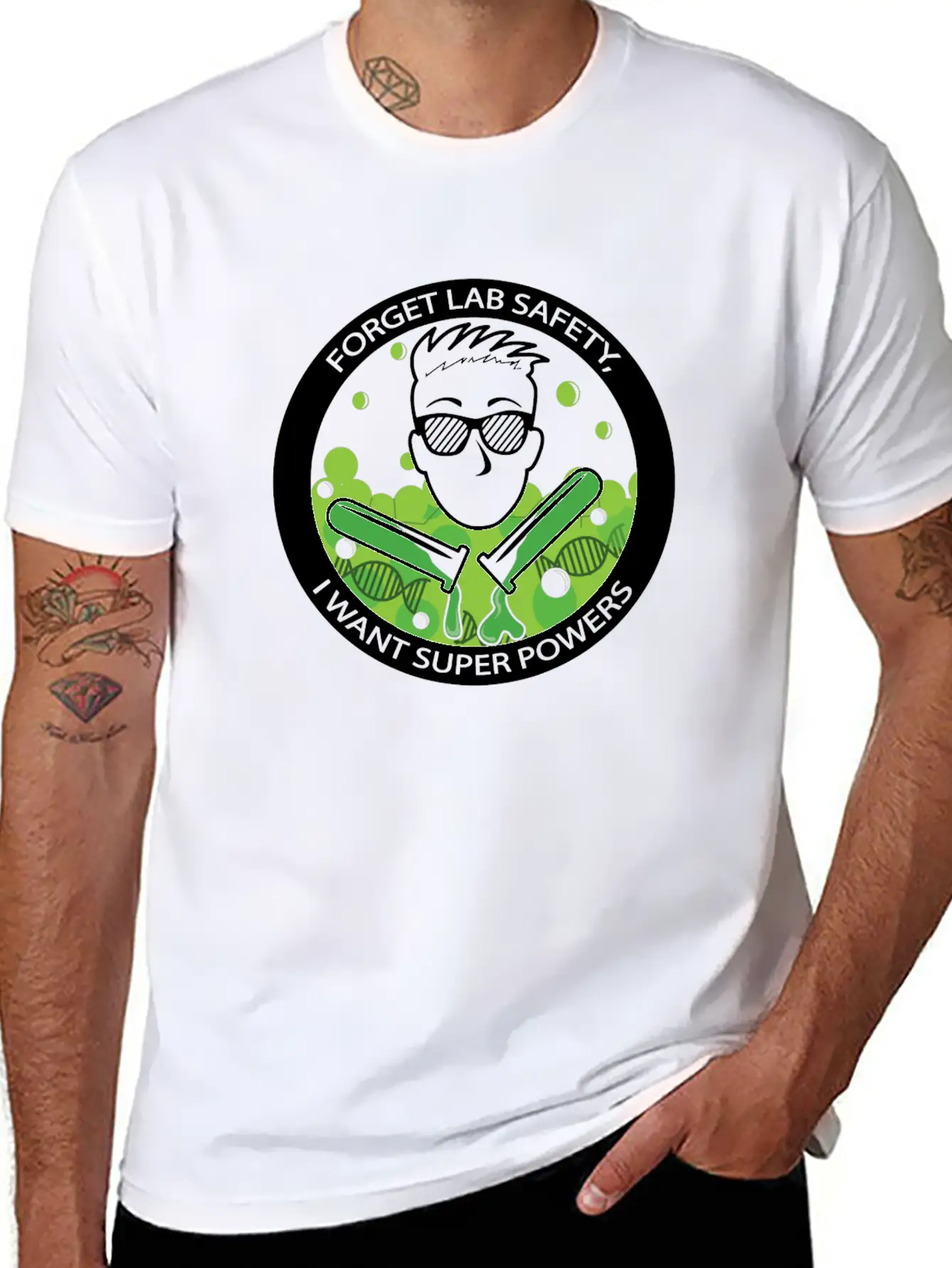 Science Forget Lab Safety Essential Cotton Tee For Daily Outfits – Unisex Style