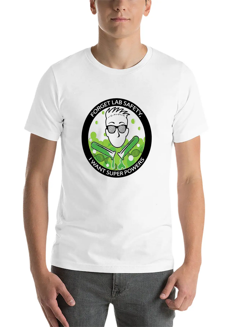 Science Forget Lab Safety Essential Cotton Tee For Daily Outfits – Unisex Style