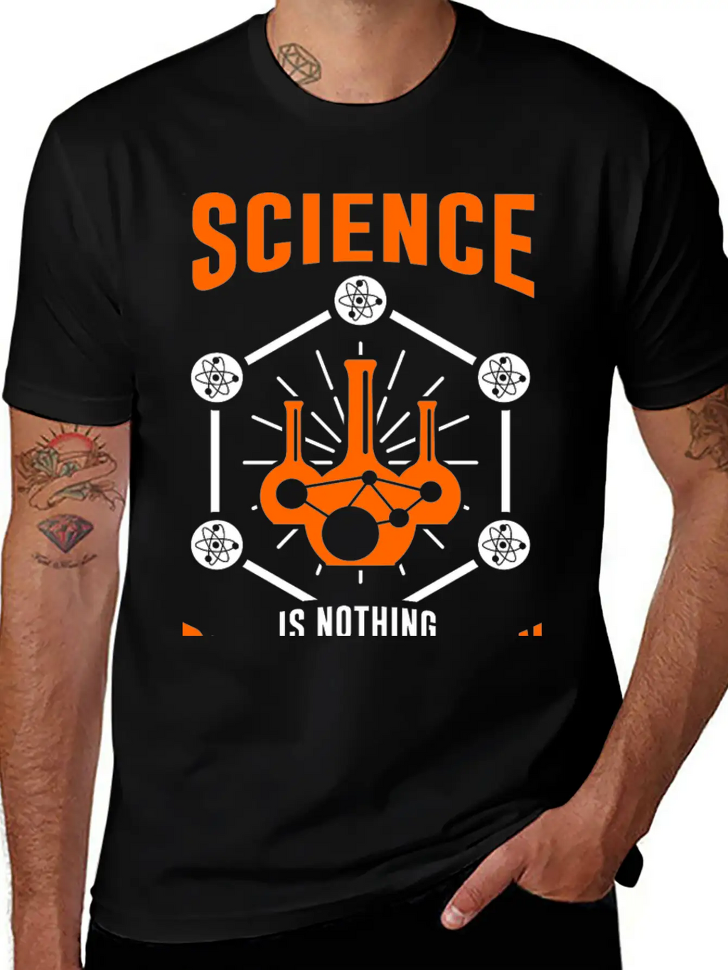 Science Is Nothing But Perception Unisex Casual T-Shirt – Clean Design For Daily Comfort