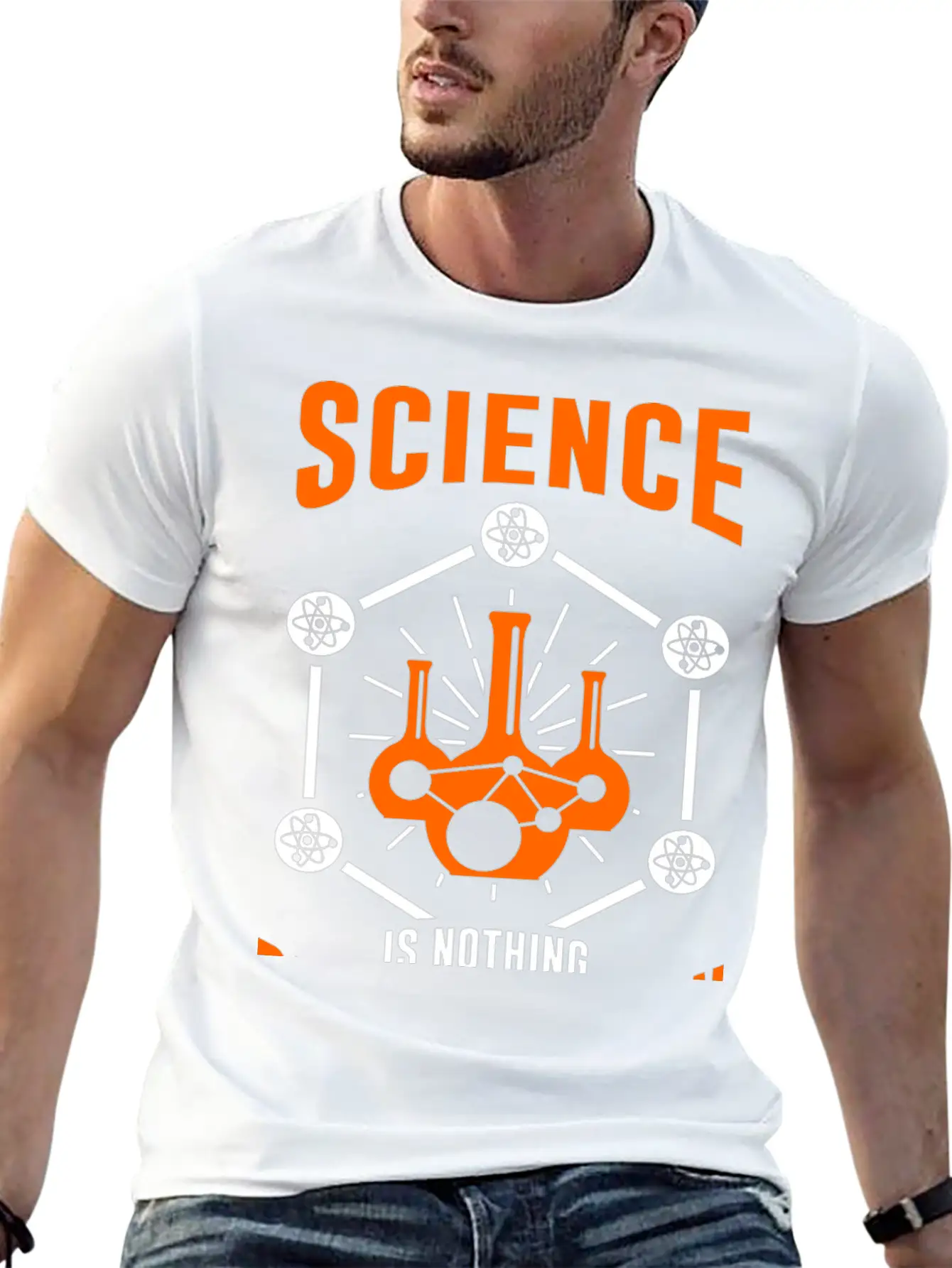 Science Is Nothing But Perception Unisex Casual T-Shirt – Clean Design For Daily Comfort