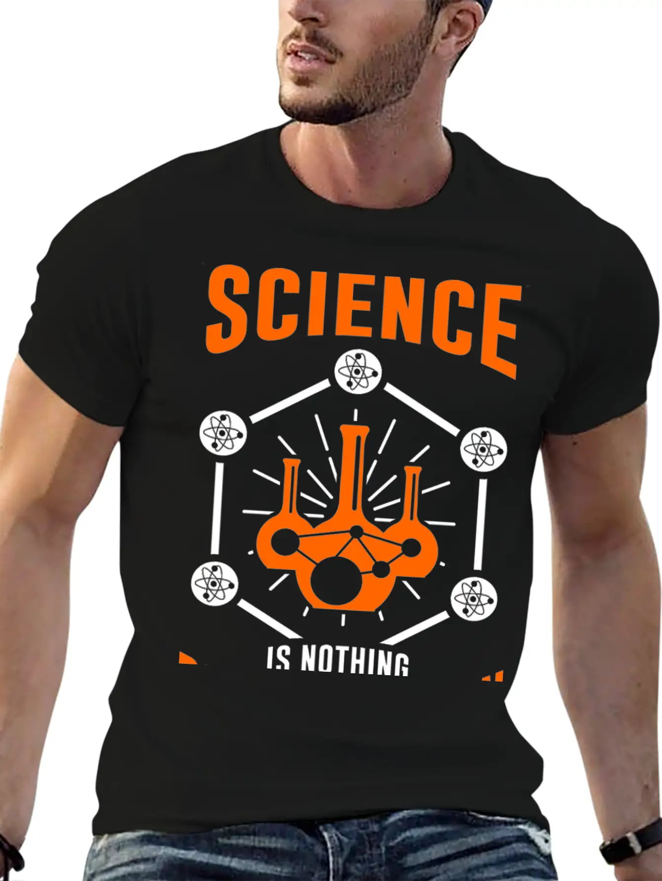 Science Is Nothing But Perception Unisex Casual T-Shirt – Clean Design For Daily Comfort