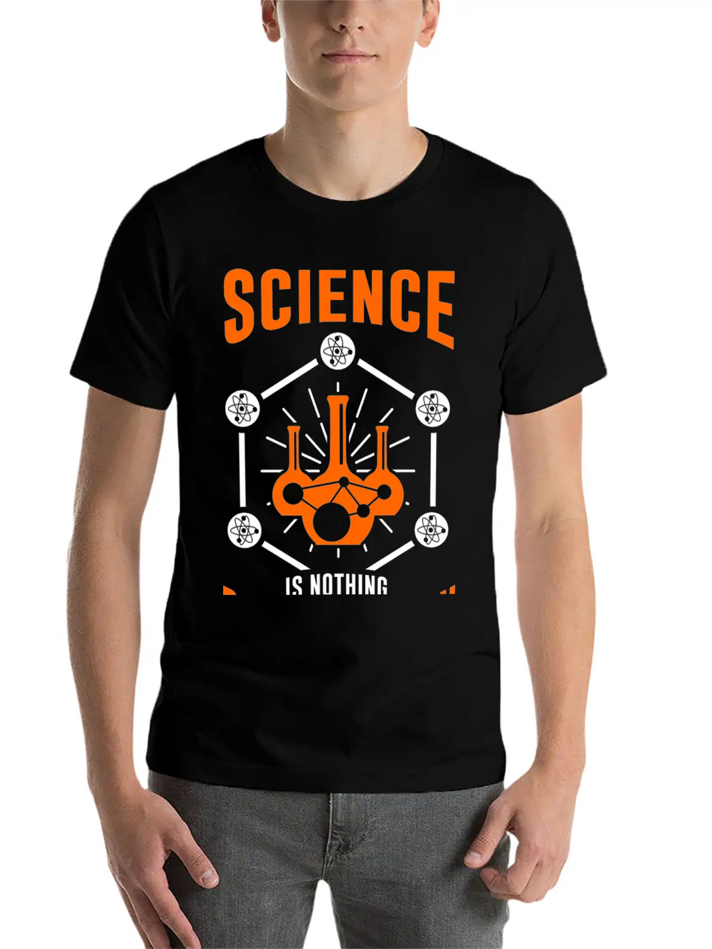 Science Is Nothing But Perception Unisex Casual T-Shirt – Clean Design For Daily Comfort
