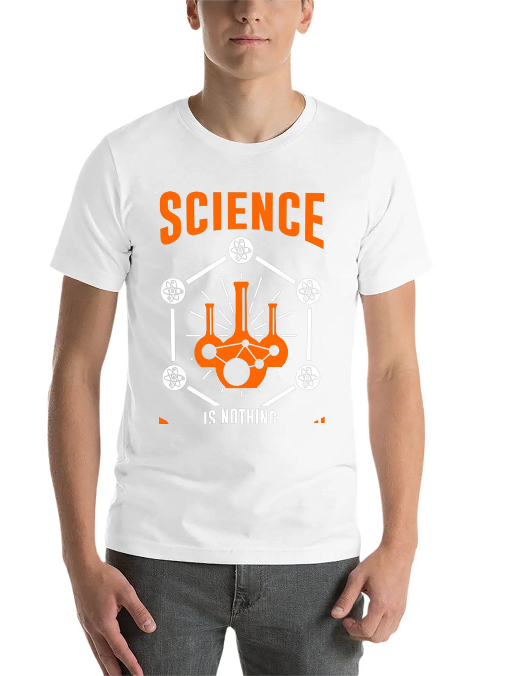 Science Is Nothing But Perception Unisex Casual T-Shirt – Clean Design For Daily Comfort