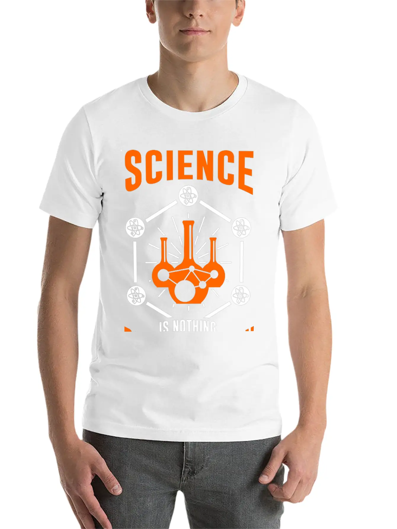 Science Is Nothing But Perception Unisex Casual T-Shirt – Clean Design For Daily Comfort