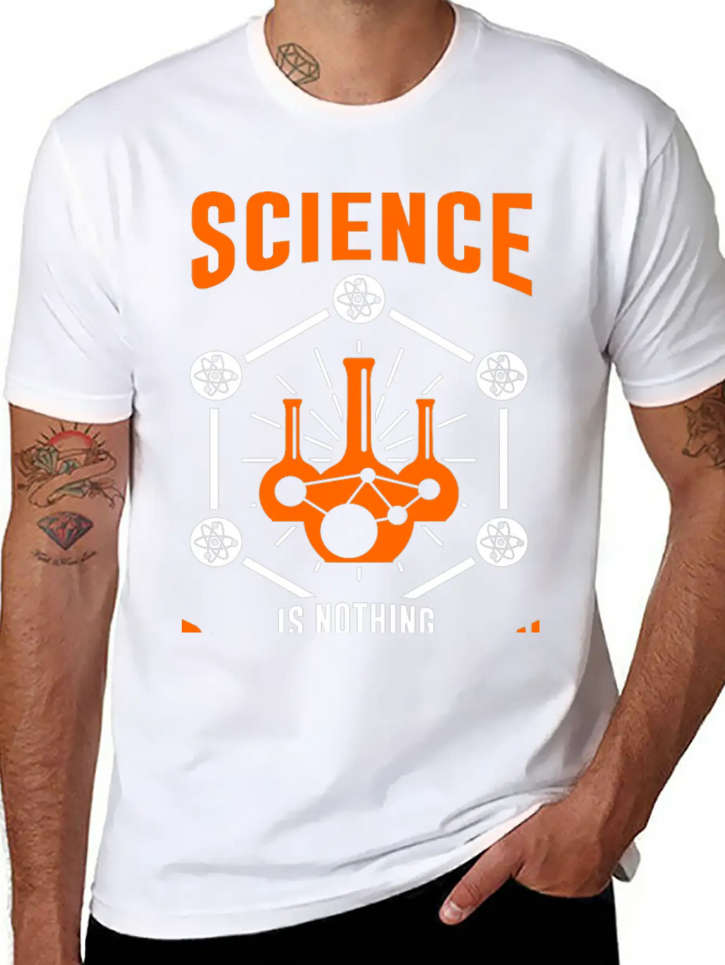 Science Is Nothing But Perception Unisex Casual T-Shirt – Clean Design For Daily Comfort