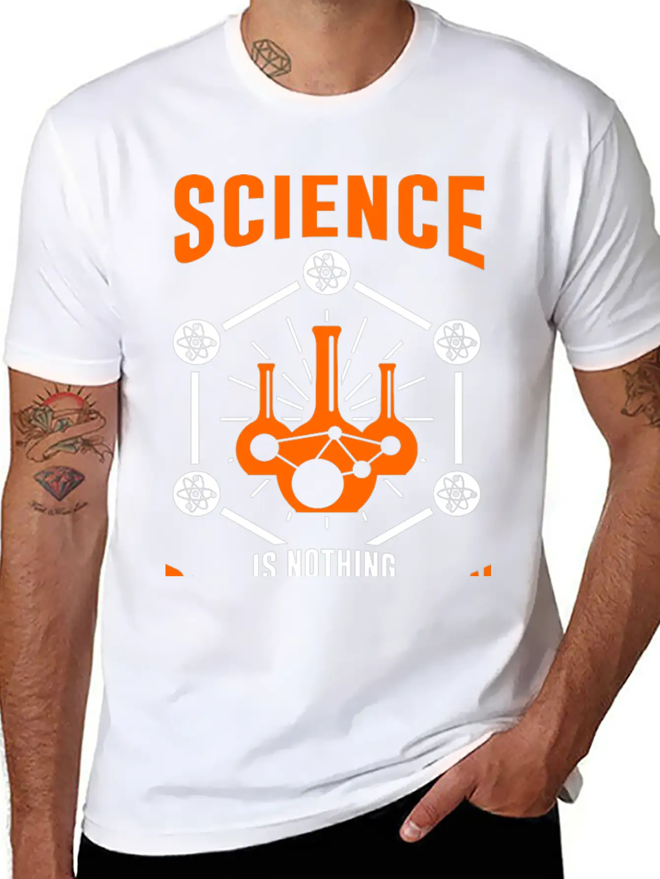Science Is Nothing But Perception Unisex Casual T-Shirt – Clean Design For Daily Comfort