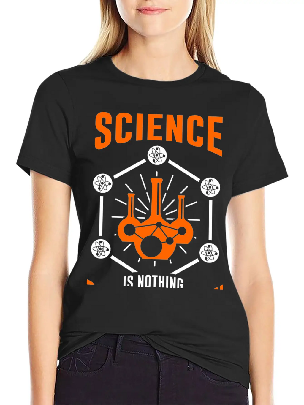 Science Is Nothing But Perception Unisex Casual T-Shirt – Clean Design For Daily Comfort