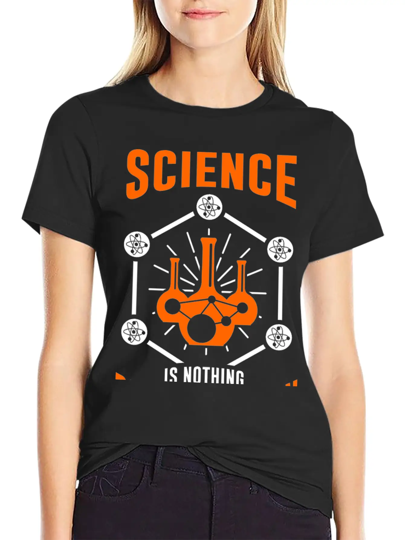 Science Is Nothing But Perception Unisex Casual T-Shirt – Clean Design For Daily Comfort