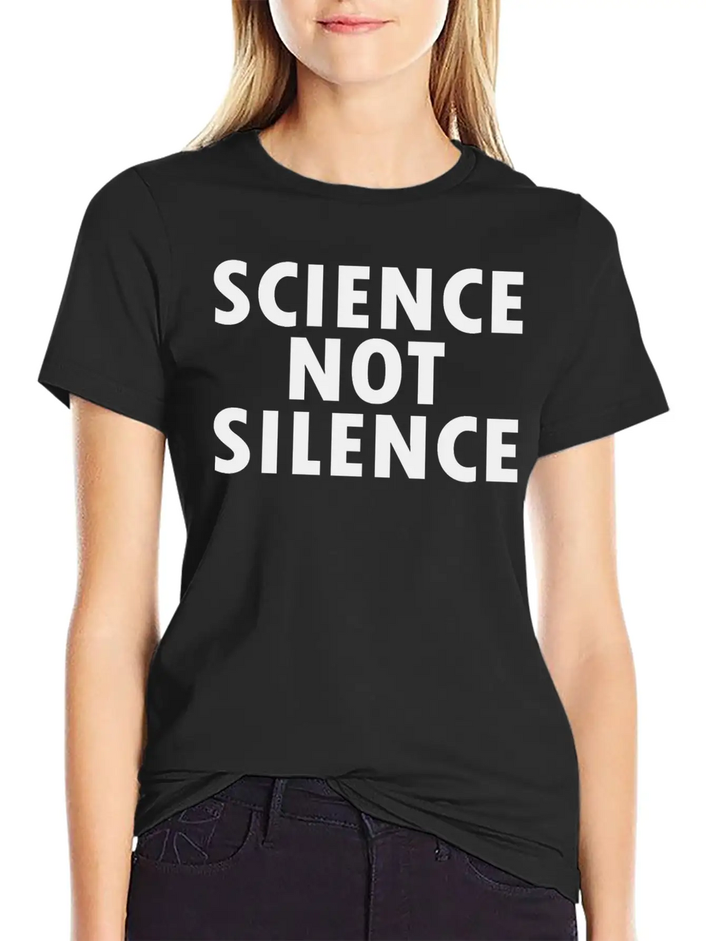 Science Not Silence Classic Cotton Tee – Unisex Comfort For Any Season