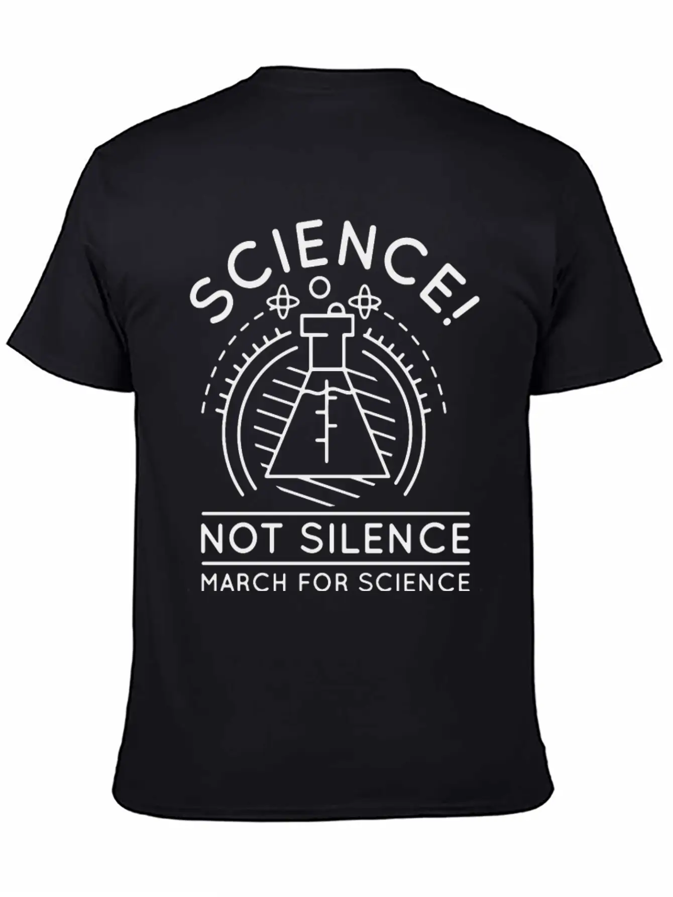 Science Not Silence Timeless Short Sleeve Tee – Comfy And Minimalist Design