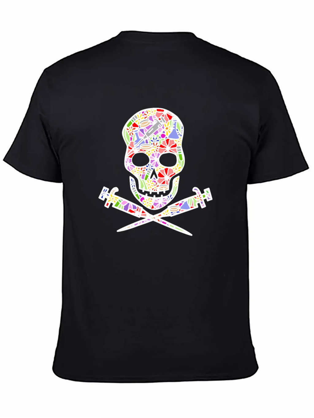 Science Till I Die (floral White) Classic Cotton Tee – Unisex Comfort For Any Season