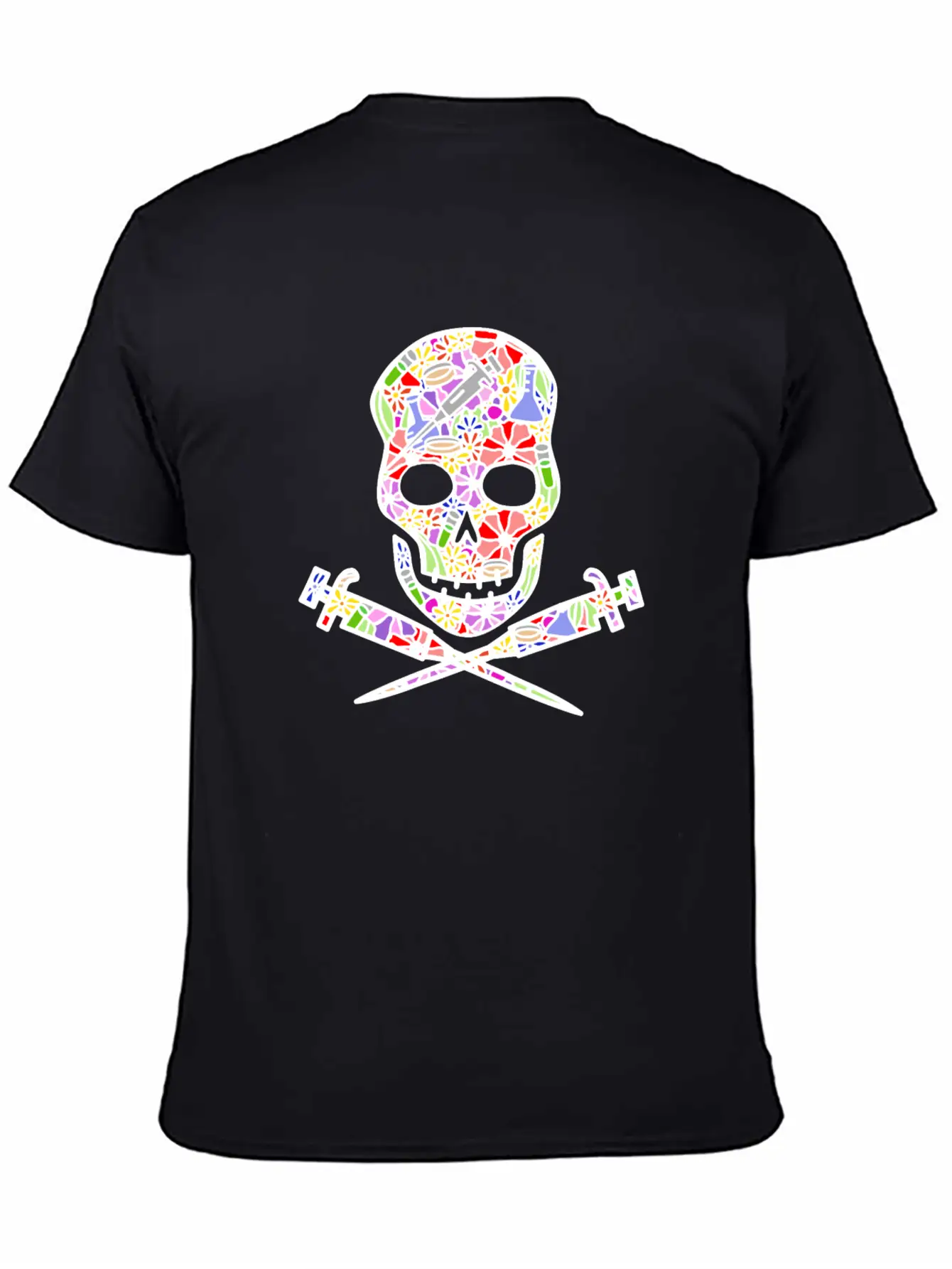 Science Till I Die (floral White) Classic Cotton Tee – Unisex Comfort For Any Season
