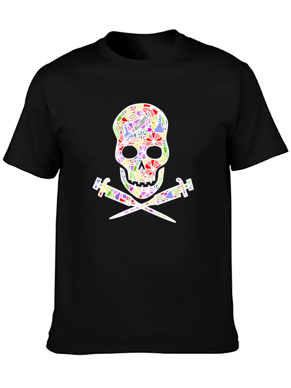 Science Till I Die (floral White) Classic Cotton Tee – Unisex Comfort For Any Season