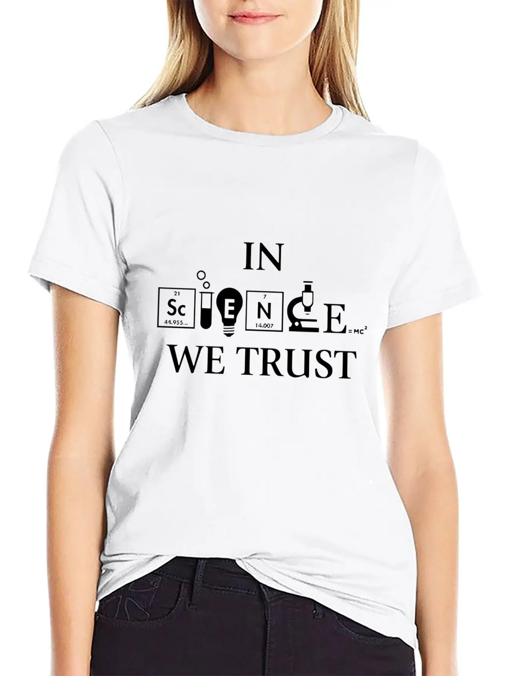 SCIENCE TRUST Stylish Everyday T-Shirt – Unisex Basic Cotton Tee