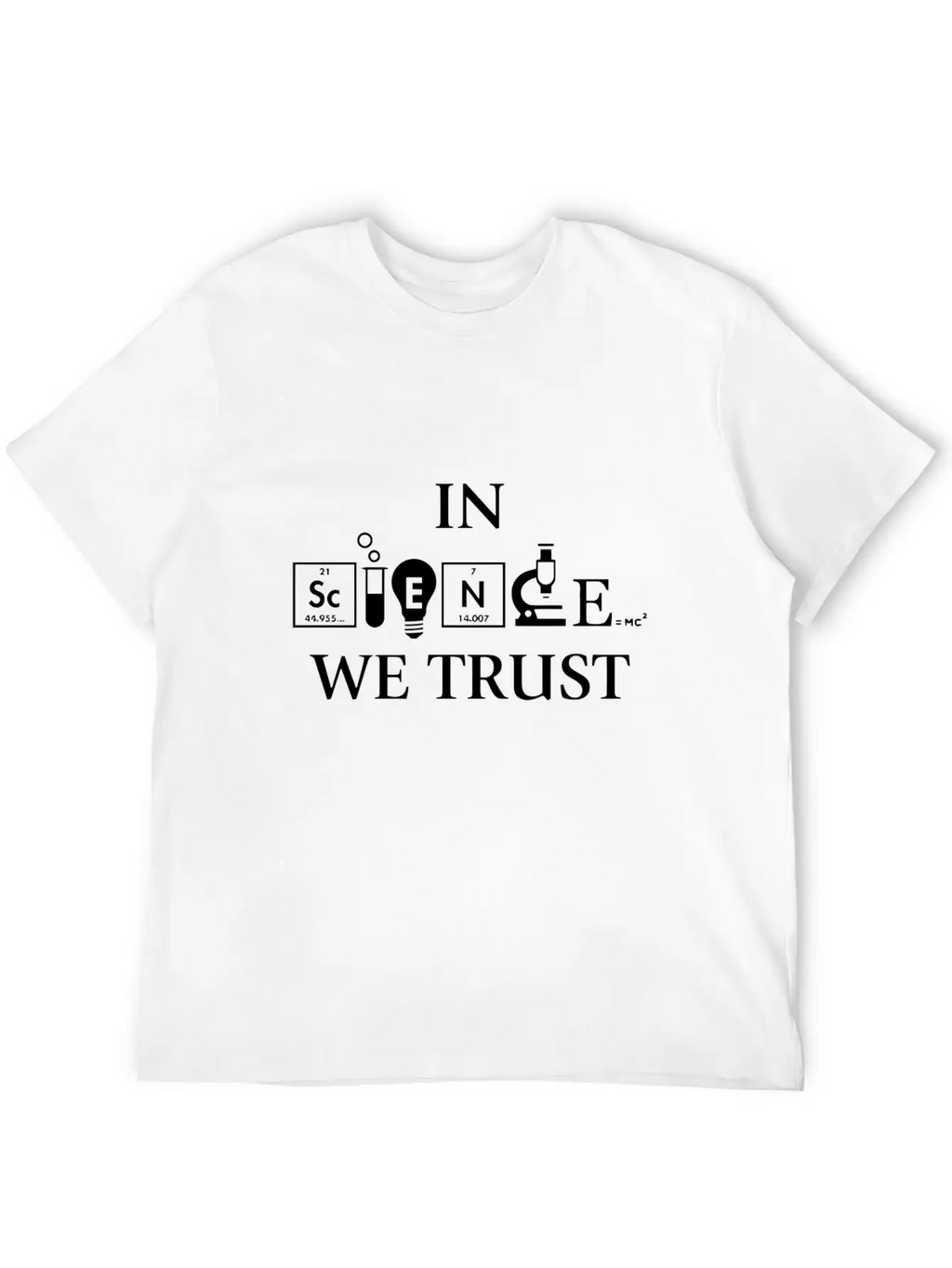 SCIENCE TRUST Stylish Everyday T-Shirt – Unisex Basic Cotton Tee