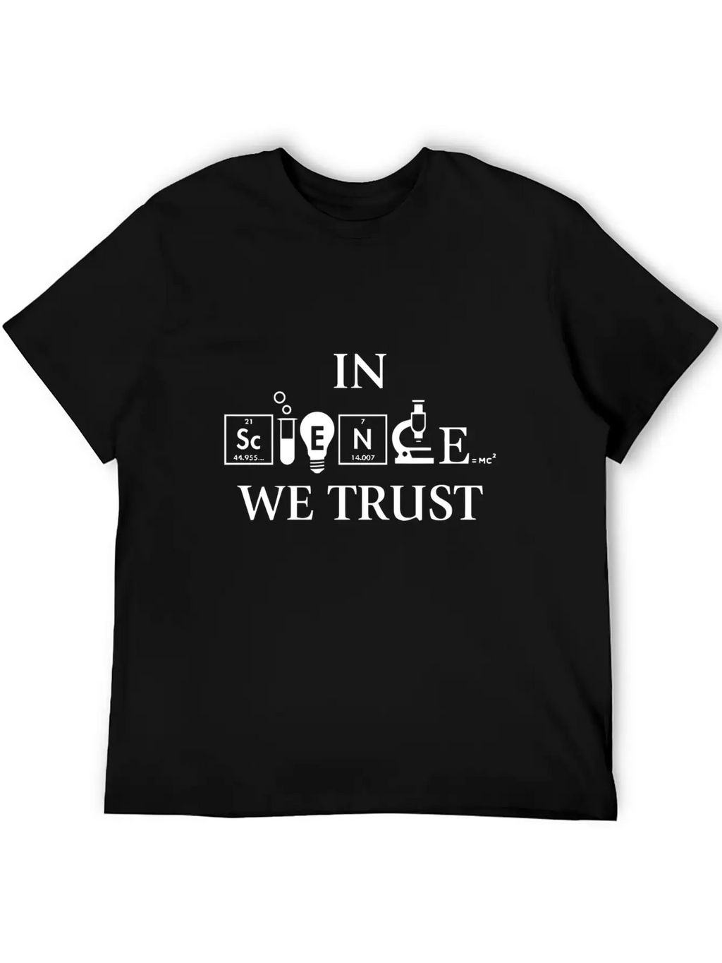 SCIENCE TRUST Stylish Everyday T-Shirt – Unisex Basic Cotton Tee