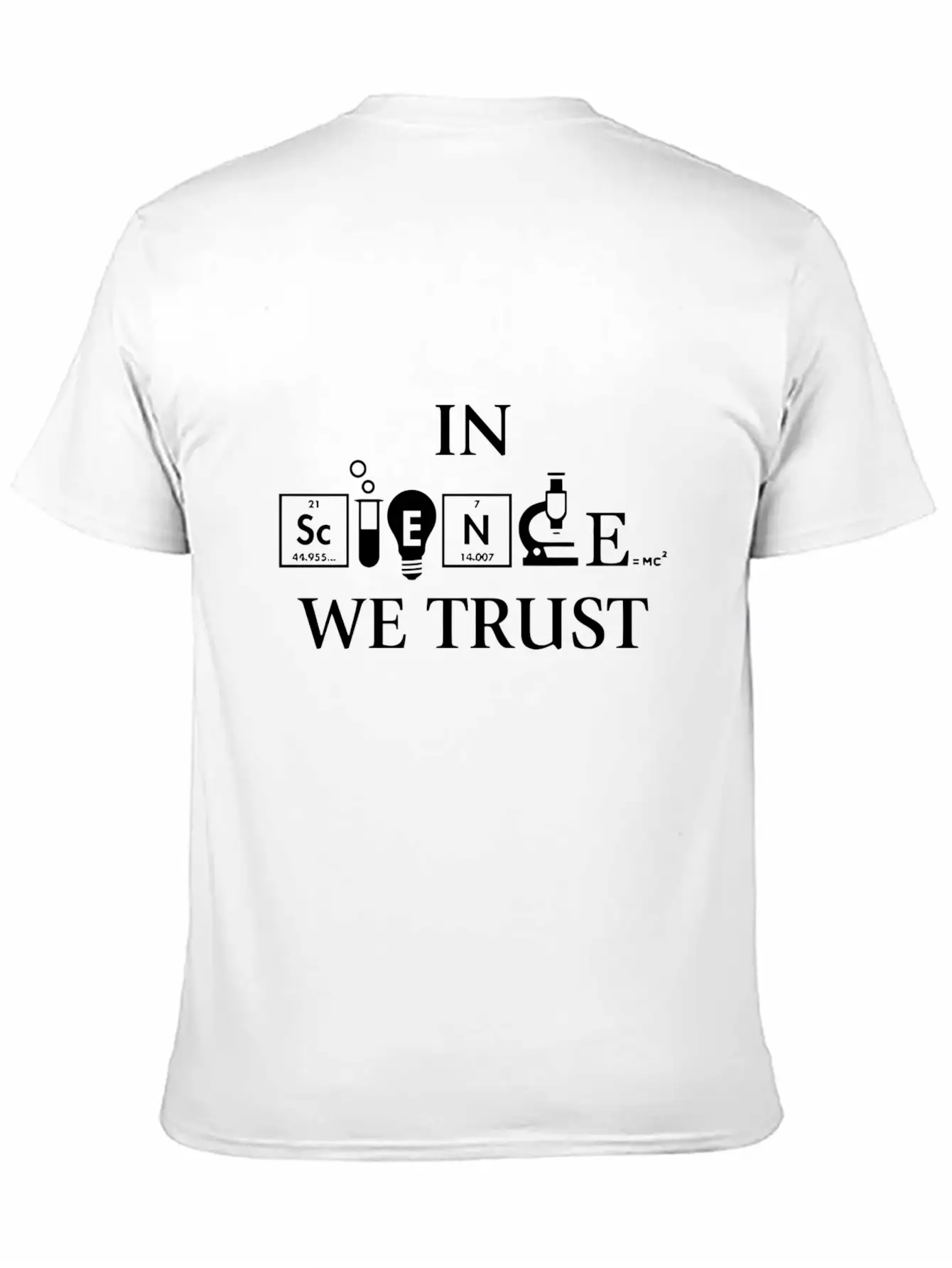SCIENCE TRUST Stylish Everyday T-Shirt – Unisex Basic Cotton Tee
