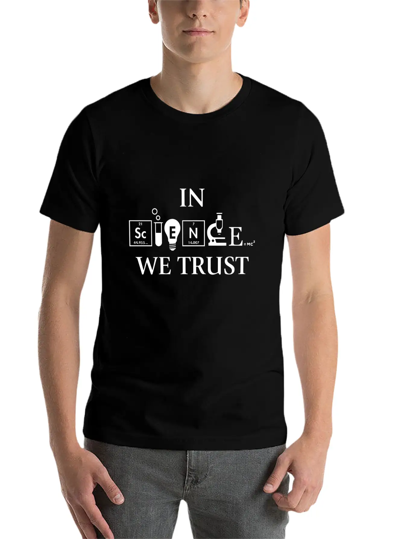 SCIENCE TRUST Stylish Everyday T-Shirt – Unisex Basic Cotton Tee