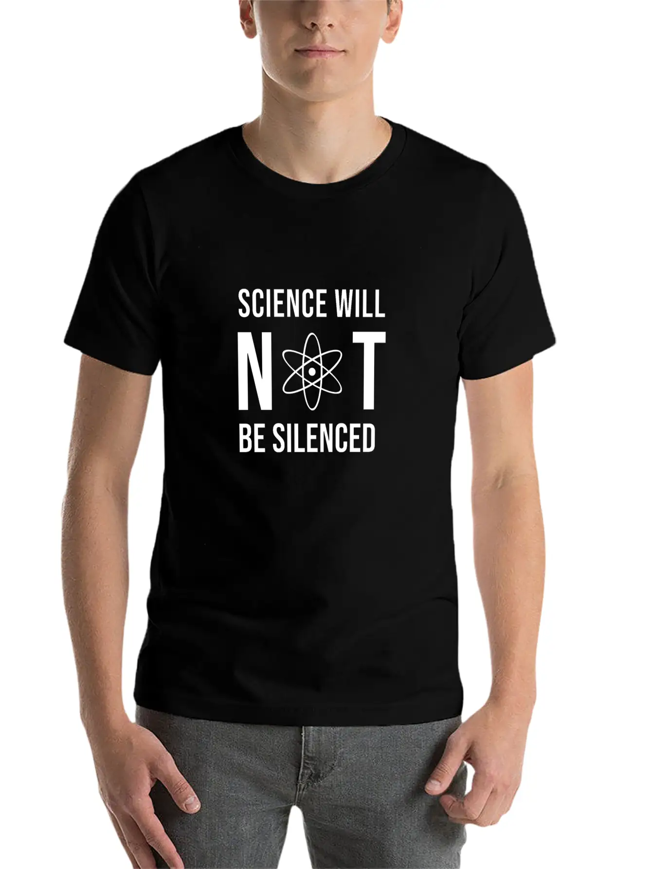 SCIENCE WILL NOT BE SILENCED Classic Cotton Tee – Unisex Comfort For Any Season