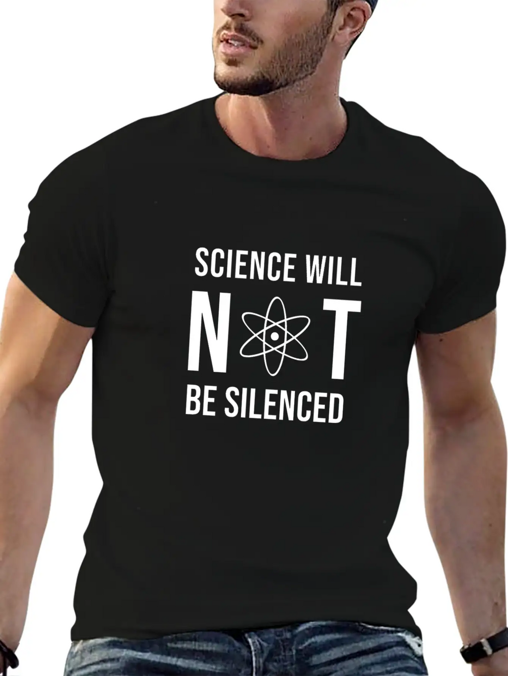 SCIENCE WILL NOT BE SILENCED Classic Cotton Tee – Unisex Comfort For Any Season