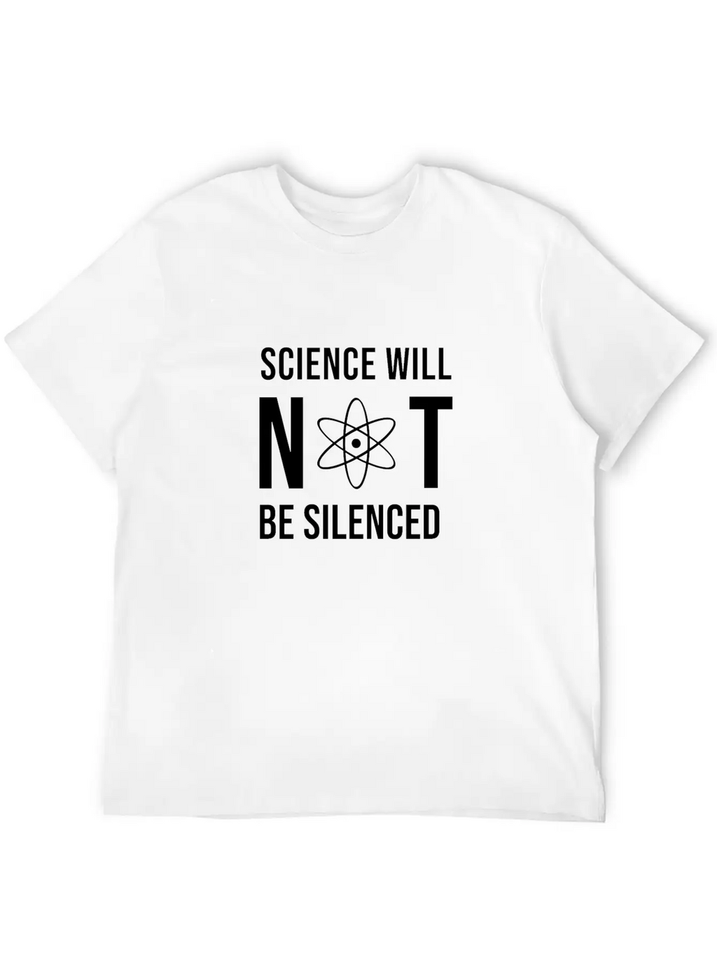 SCIENCE WILL NOT BE SILENCED Classic Cotton Tee – Unisex Comfort For Any Season