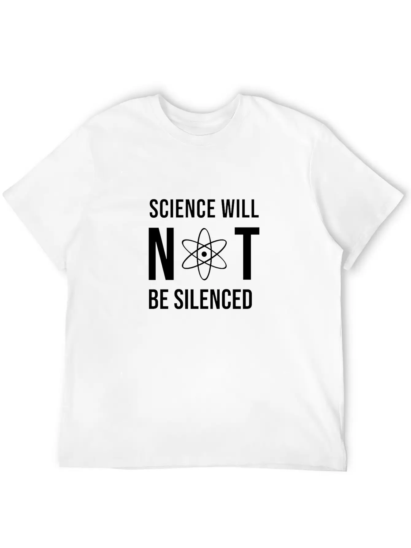 SCIENCE WILL NOT BE SILENCED Classic Cotton Tee – Unisex Comfort For Any Season