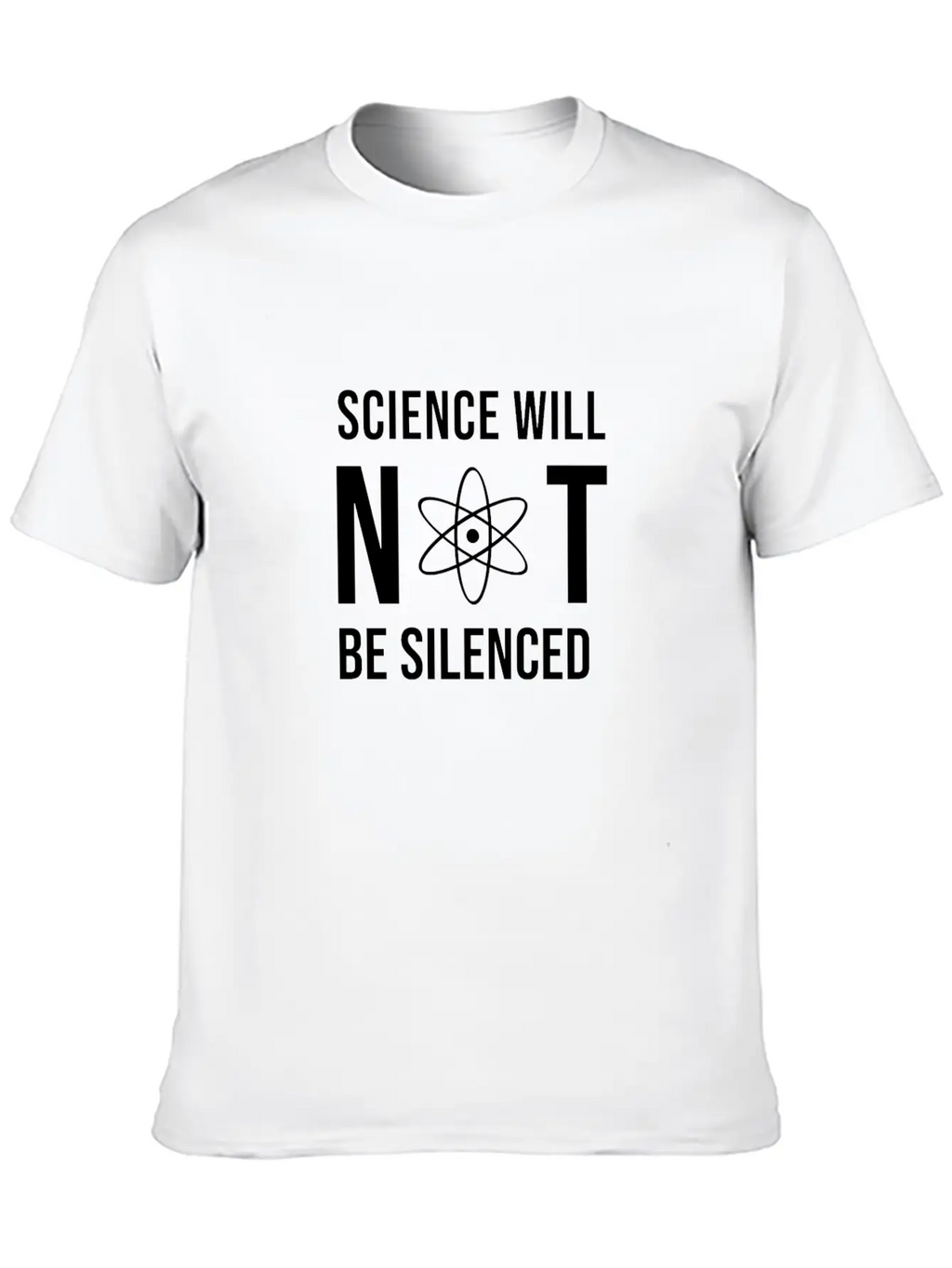 SCIENCE WILL NOT BE SILENCED Classic Cotton Tee – Unisex Comfort For Any Season