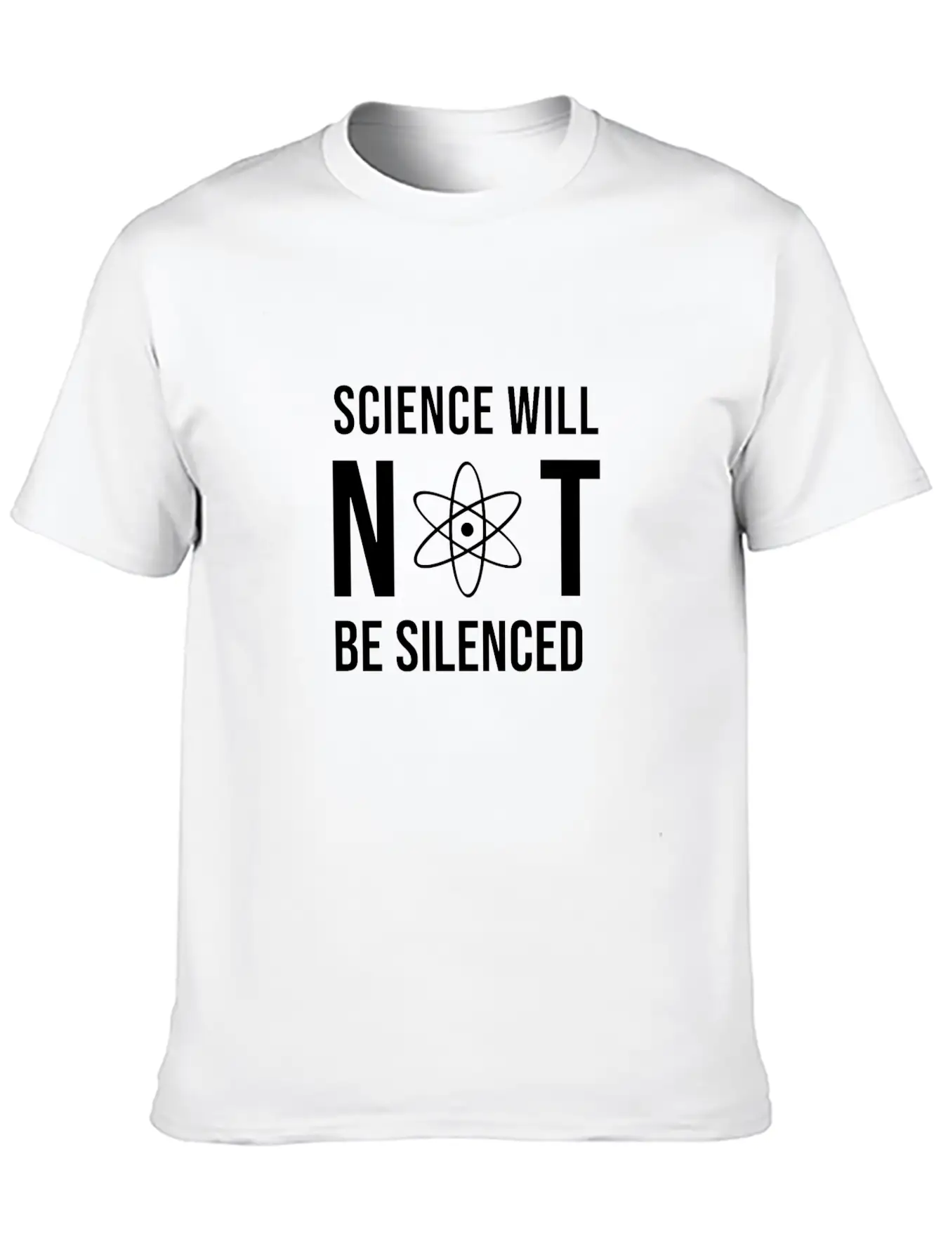 SCIENCE WILL NOT BE SILENCED Classic Cotton Tee – Unisex Comfort For Any Season
