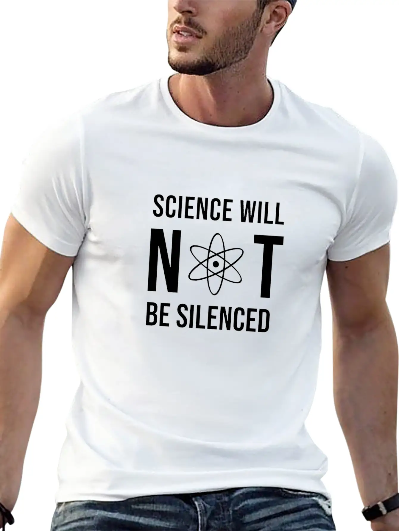 SCIENCE WILL NOT BE SILENCED Classic Cotton Tee – Unisex Comfort For Any Season