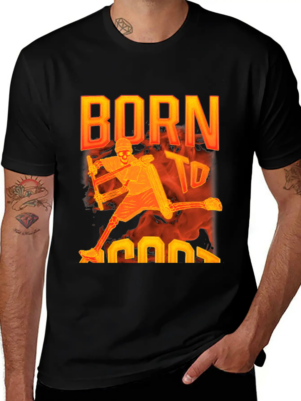 Scooter Stunt | Kick Scooter Classic Cotton Tee – Unisex Comfort For Any Season