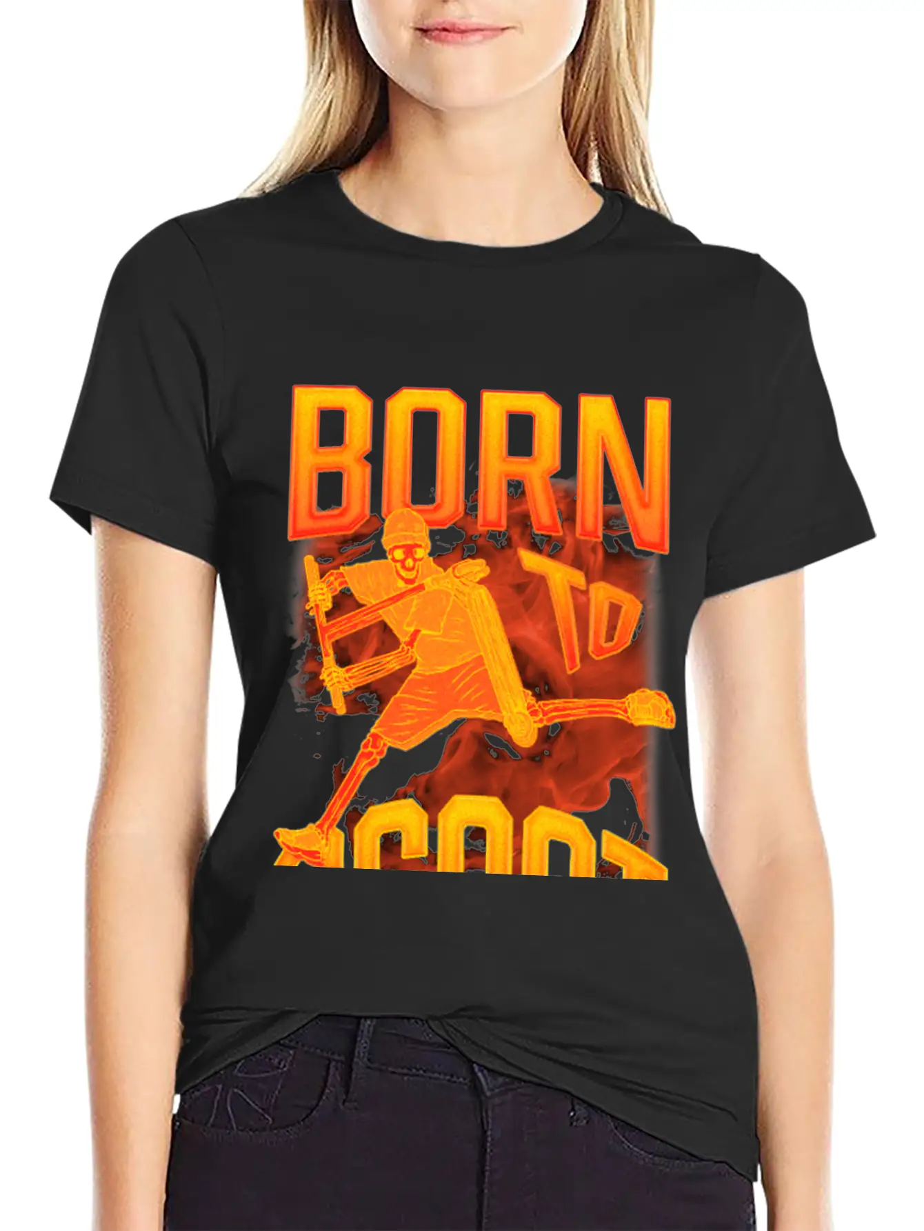 Scooter Stunt | Kick Scooter Classic Cotton Tee – Unisex Comfort For Any Season