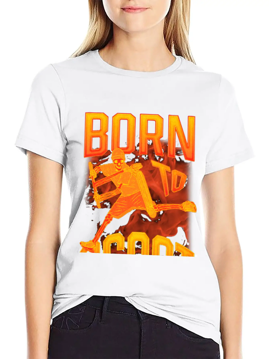 Scooter Stunt | Kick Scooter Classic Cotton Tee – Unisex Comfort For Any Season