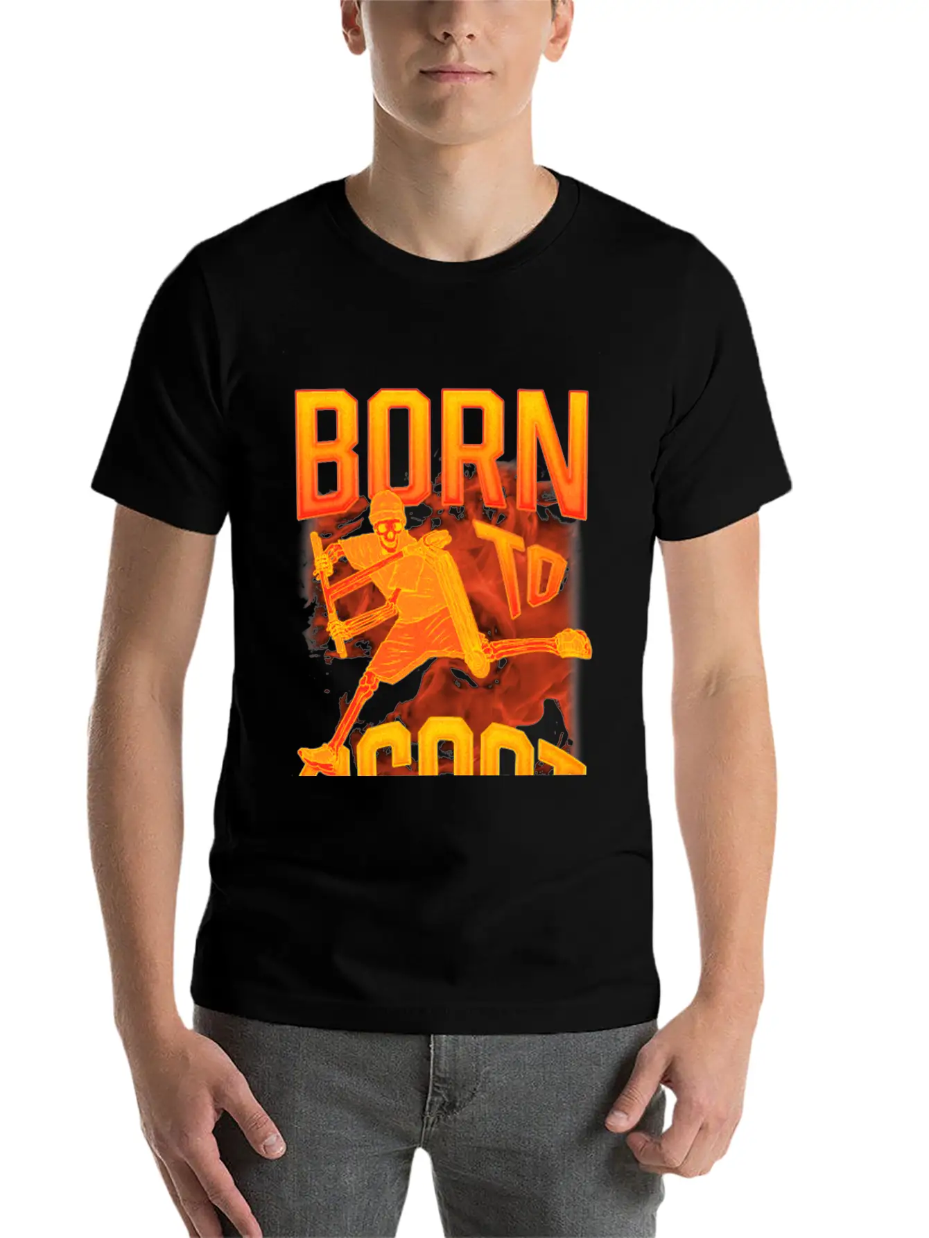 Scooter Stunt | Kick Scooter Classic Cotton Tee – Unisex Comfort For Any Season