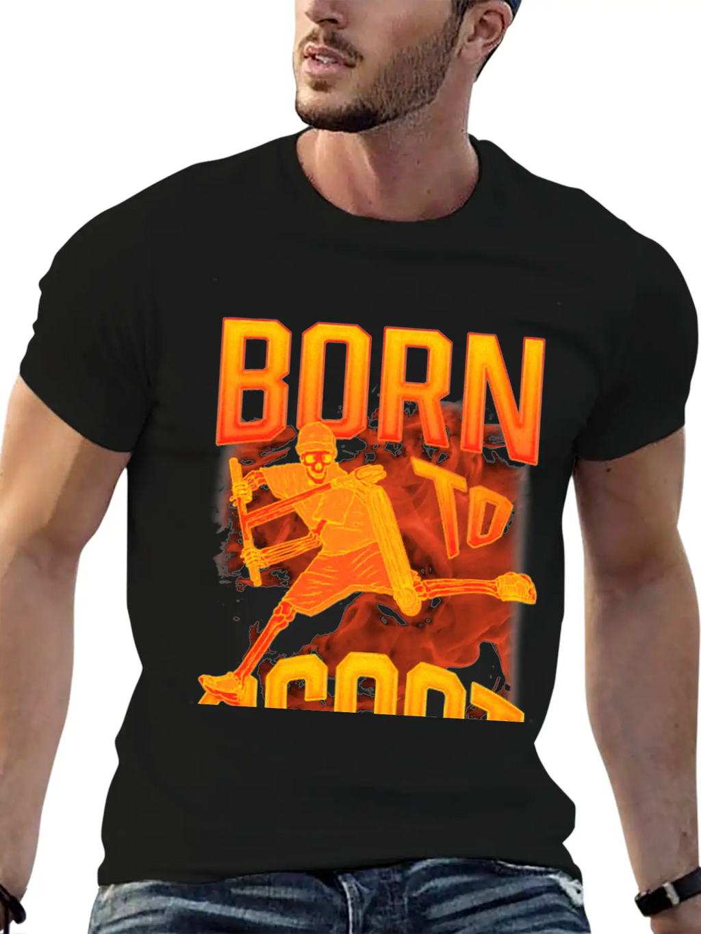 Scooter Stunt | Kick Scooter Classic Cotton Tee – Unisex Comfort For Any Season