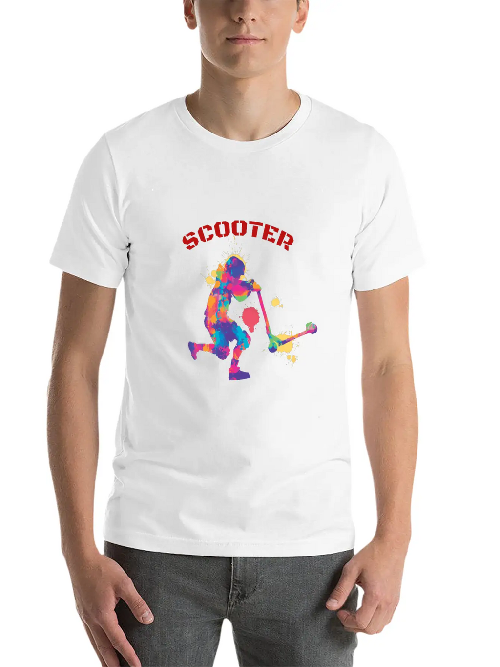 Scooter Timeless Short Sleeve Tee – Comfy And Minimalist Design