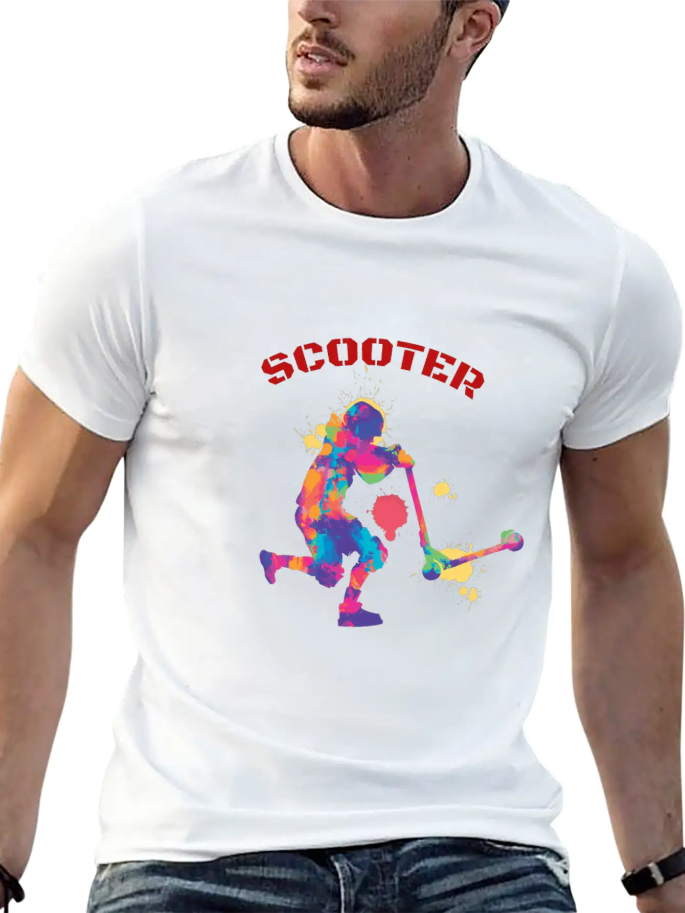 Scooter Timeless Short Sleeve Tee – Comfy And Minimalist Design